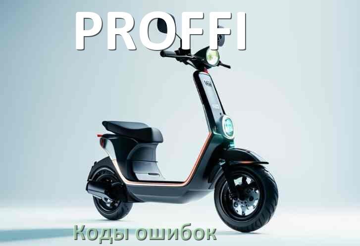 
Коды ошибок электросамоката PROFFI что означает 14, 21, 15, E5, E1, 006, E2, E3