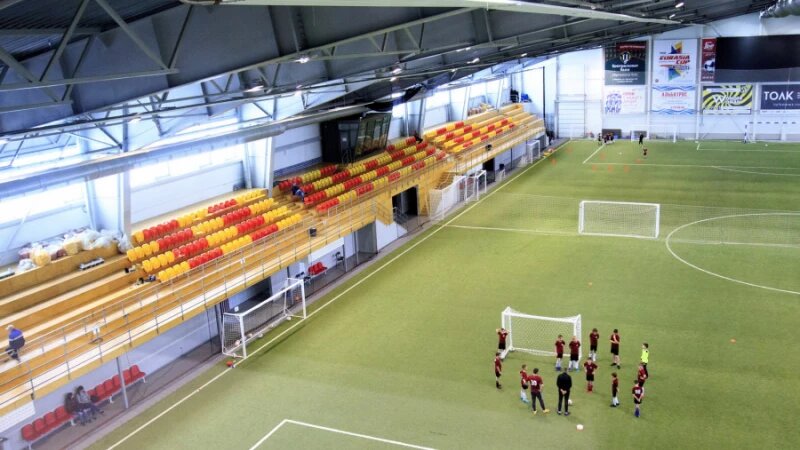     Футбольный манеж "Темп" в Барнауле Анна Зайкова