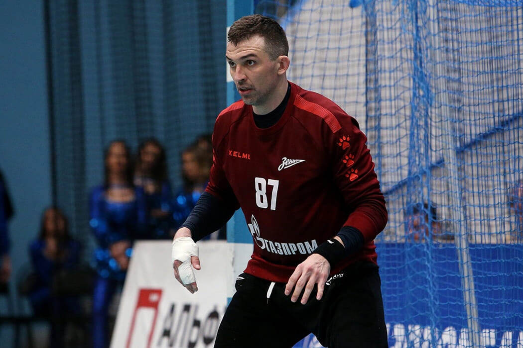    Виктор Киреев на страже ворот "Зенита"