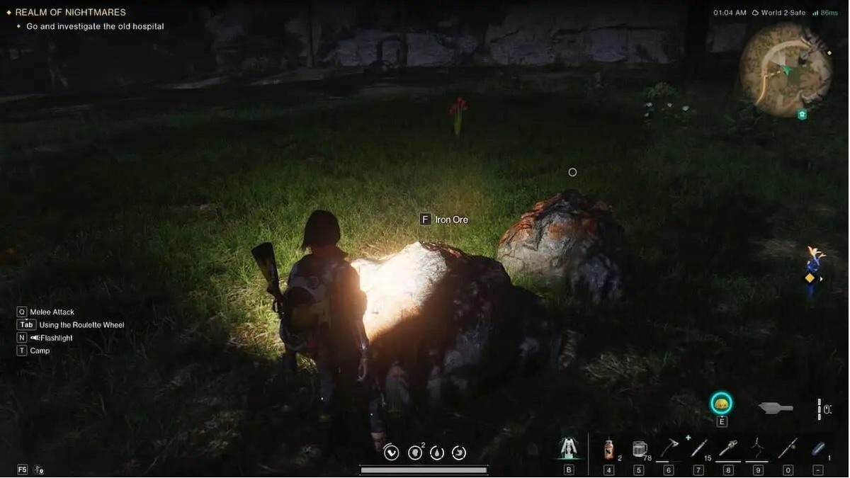    Как добыть железную руду в Once Human