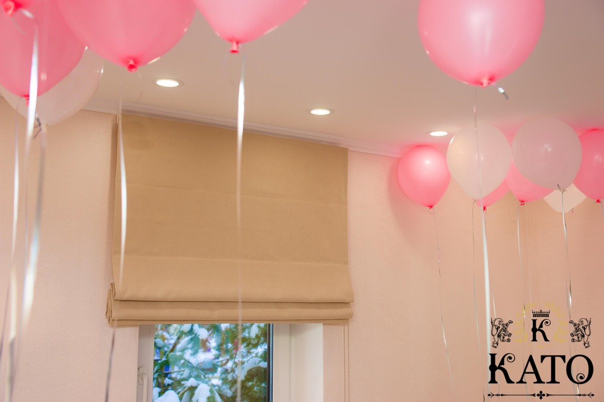 Правильный выбор размера римской шторы 