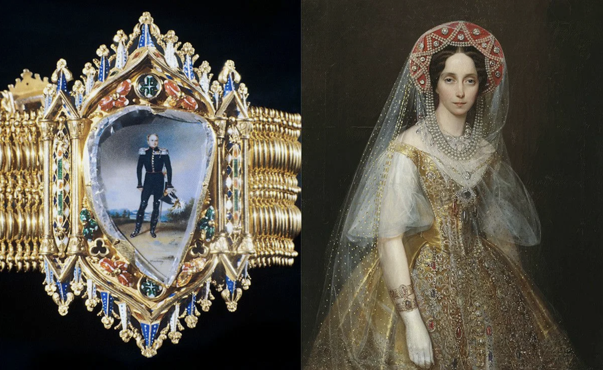 Русский портретный алмаз. Источник https://ru.pinterest.com/pin/which-romanov-family-jewels-are-stored-in-the-kremlins-diamond-fund--376121006386883554/