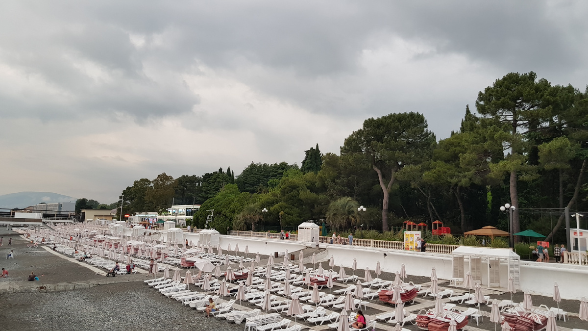 Пляж санатория «Южное Взморье»