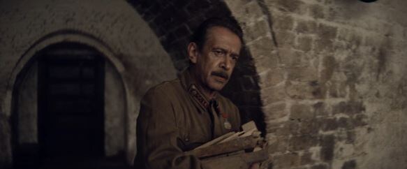 Машков в кинокартине "В списках не значился". Снимок с экрана :)