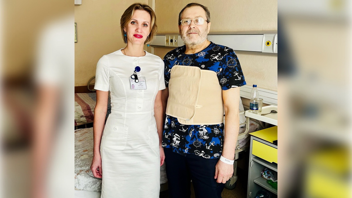    В Сургутском кардиоцентре жителю Макеевки выполнили операцию по протезированию аортального клапана