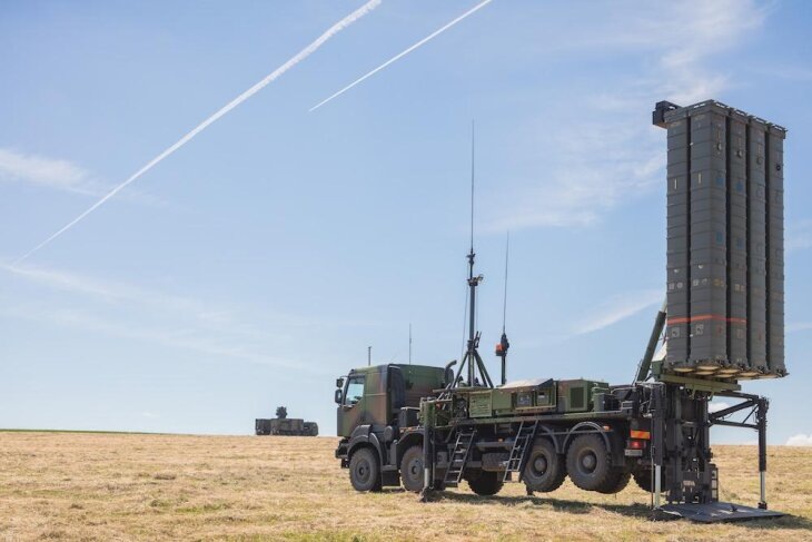     Франко-итальянский ЗРК FSAF SAMP/T. Источник: aviationweek.com.