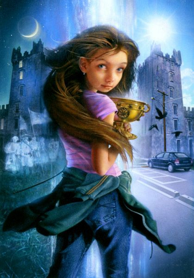 Нита Каллахан из цикла "Молодые волшебники" (арт Greg Swearingen, Pinterest).