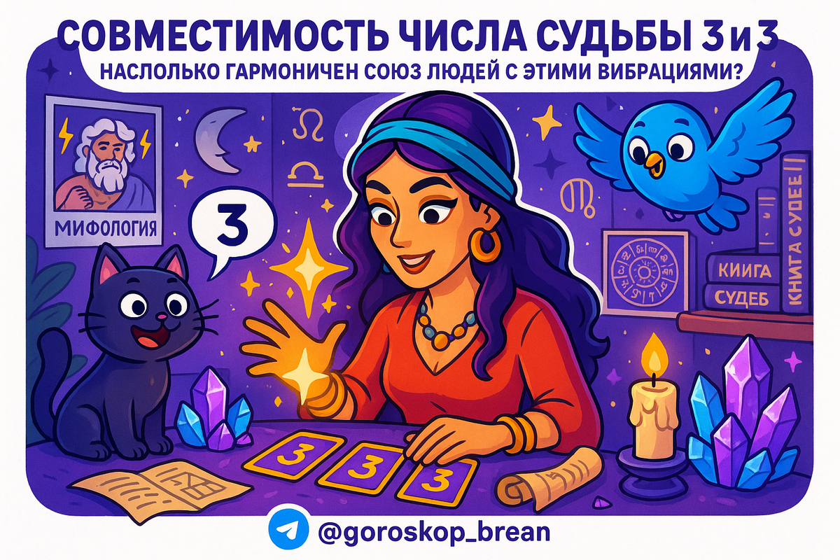    Число судьбы 3 как ваш личный магический талисман: раскройте творческую энергию и гармонию в отношениях Мария