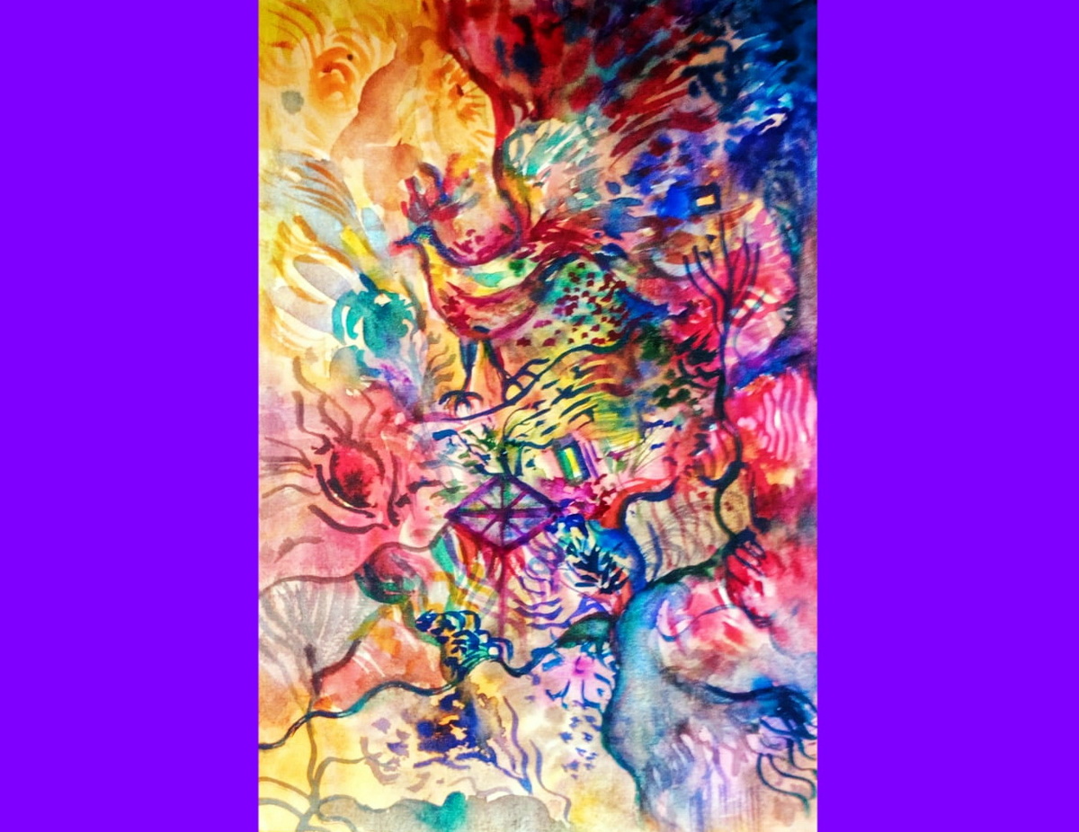 «Я смогу!», бумага, акварель, 2025 год. Светлана Колодиева