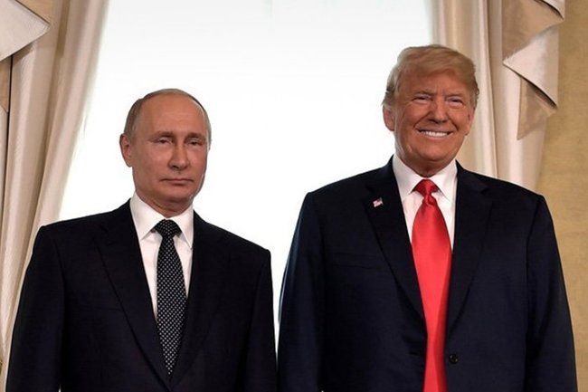    Дональд Трамп Владимир Путин