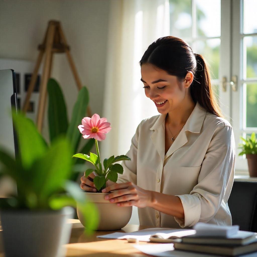 Если задумали пресаживать растение - делайте это вечером в пятницу - у растения будет 2 дня на адаптацию до начала рабочей недели