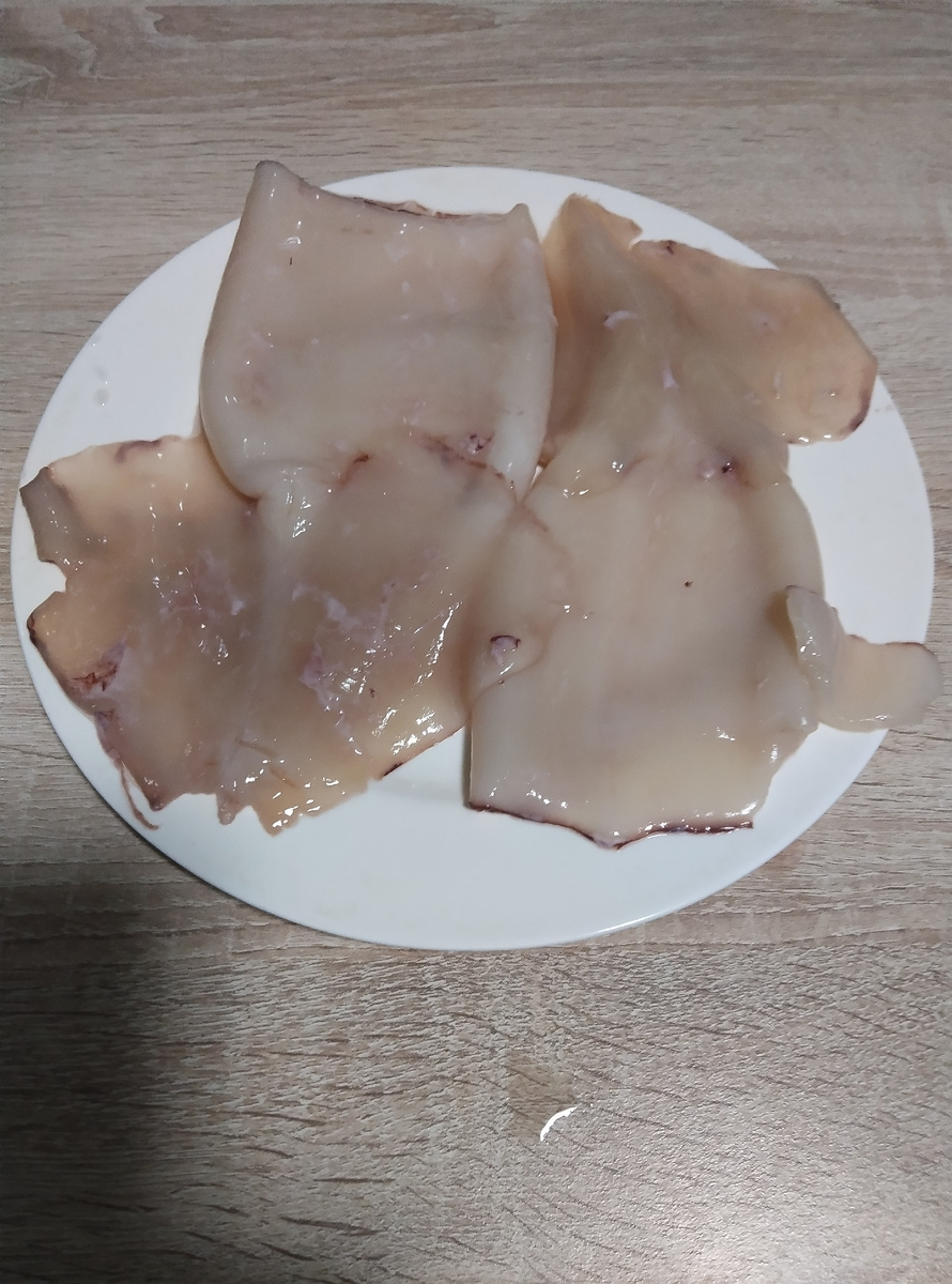 Очищенные кальмары 