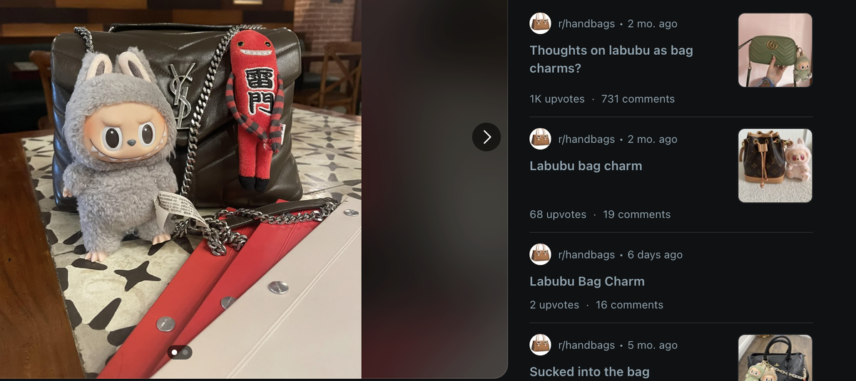 Reddit / пользователь r/handbags