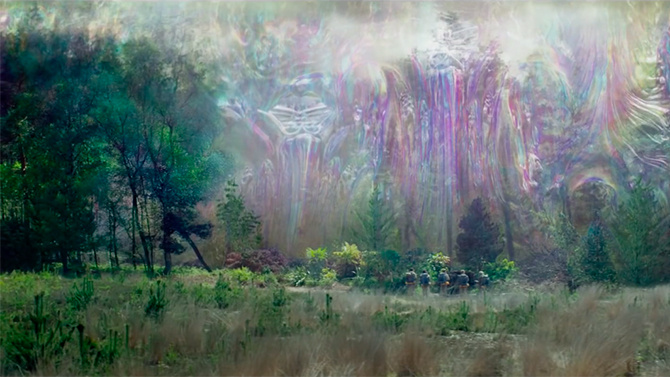 Канал "Факты" кадр из фильма  «Сияние» Зона аномалии