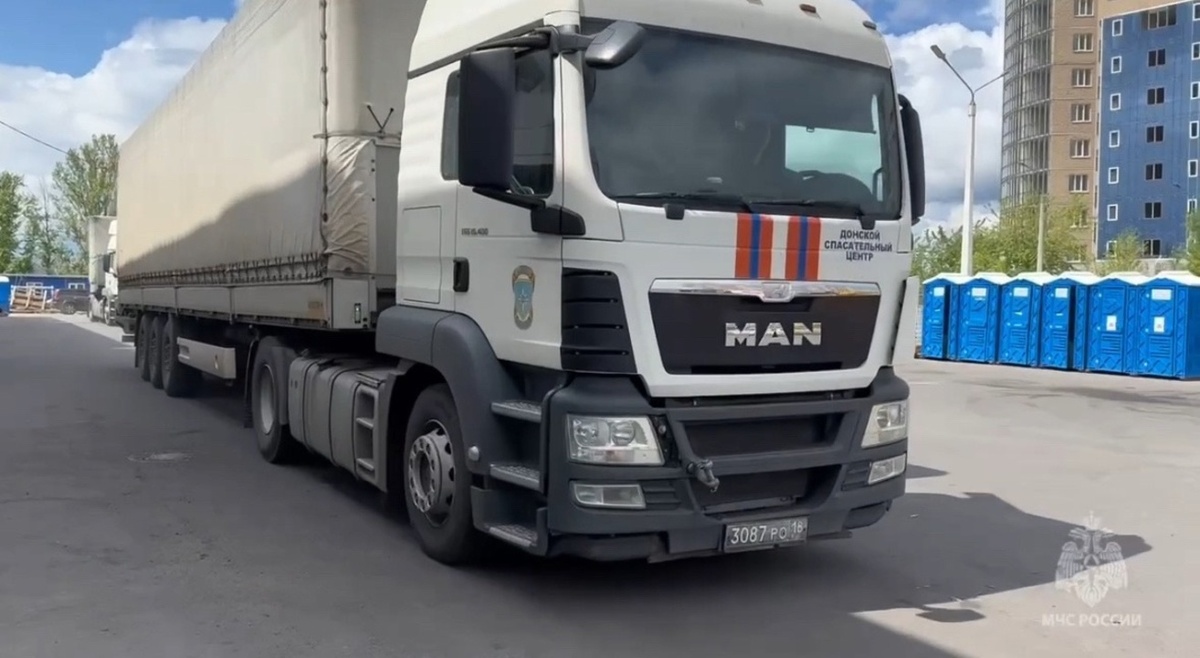    Более 140 тонн помощи: новый гуманитарный груз прибыл в Курскую область