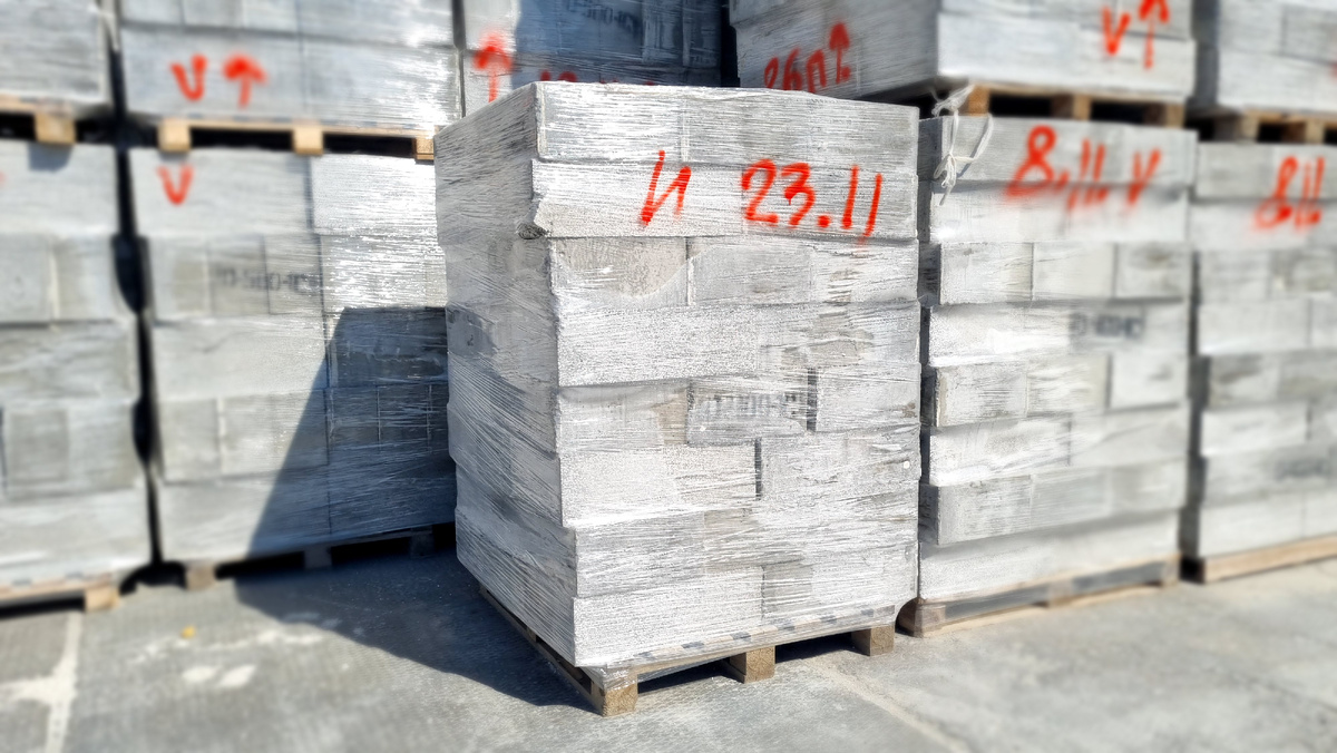 Поддон полистиролбетонных стандартных блоков