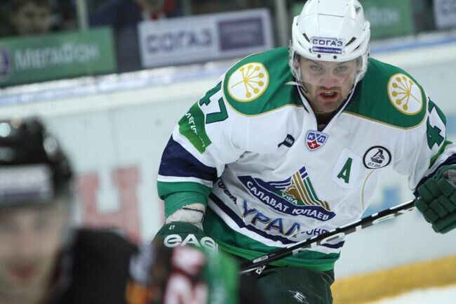     Александр Радулов в составе «Салавата Юлаева»