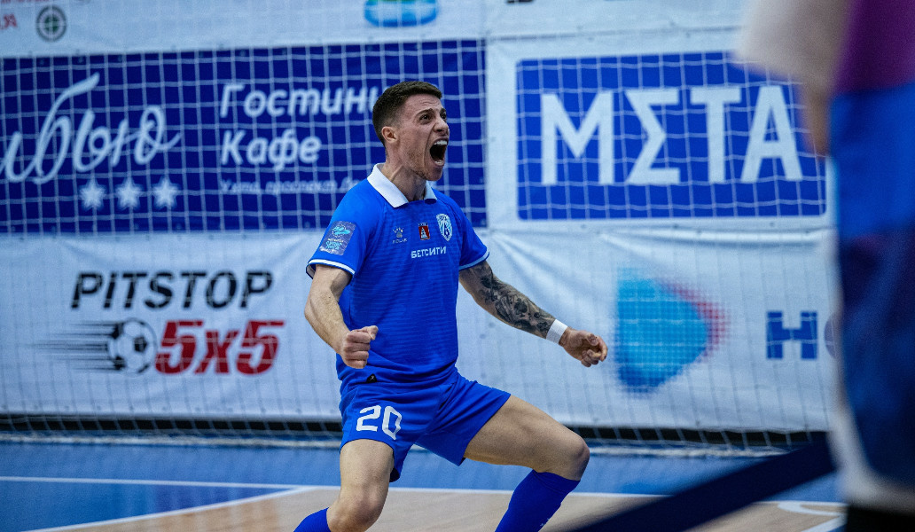 Гол Йована Лазаревича помог «Ухте» обыграть «Кристалл» во втором матче. Фото: superliga.rfs.ru