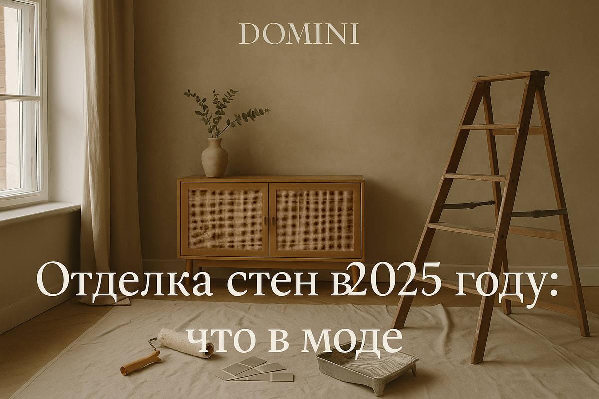   Тренды отделки стен в 2025: как сделать красиво и стильно