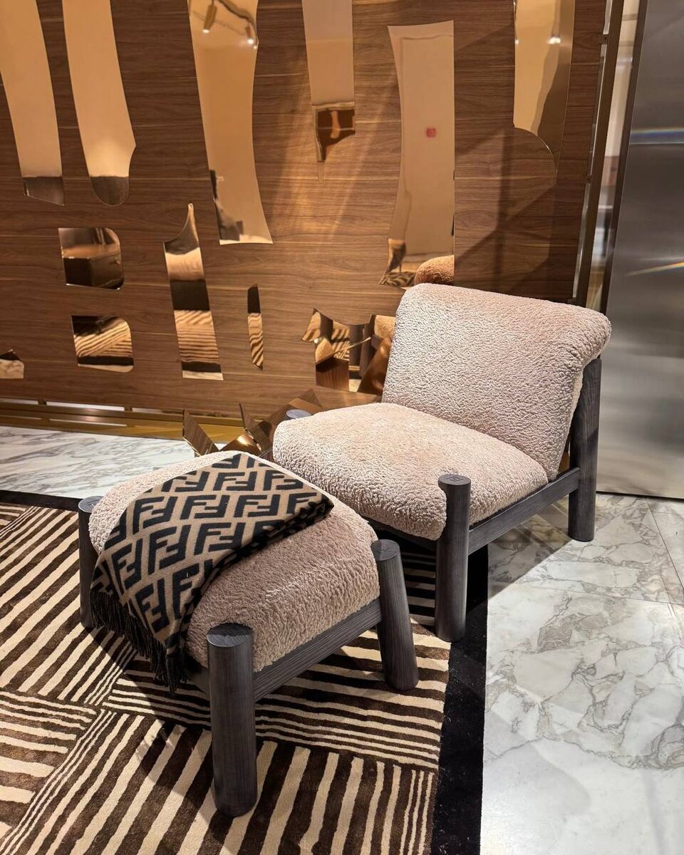 Fendi Casa на ISalone-2025: интересные предметы от Сильвии Вентурини Фенди и дизайнеров, выбранных креативным директором компании