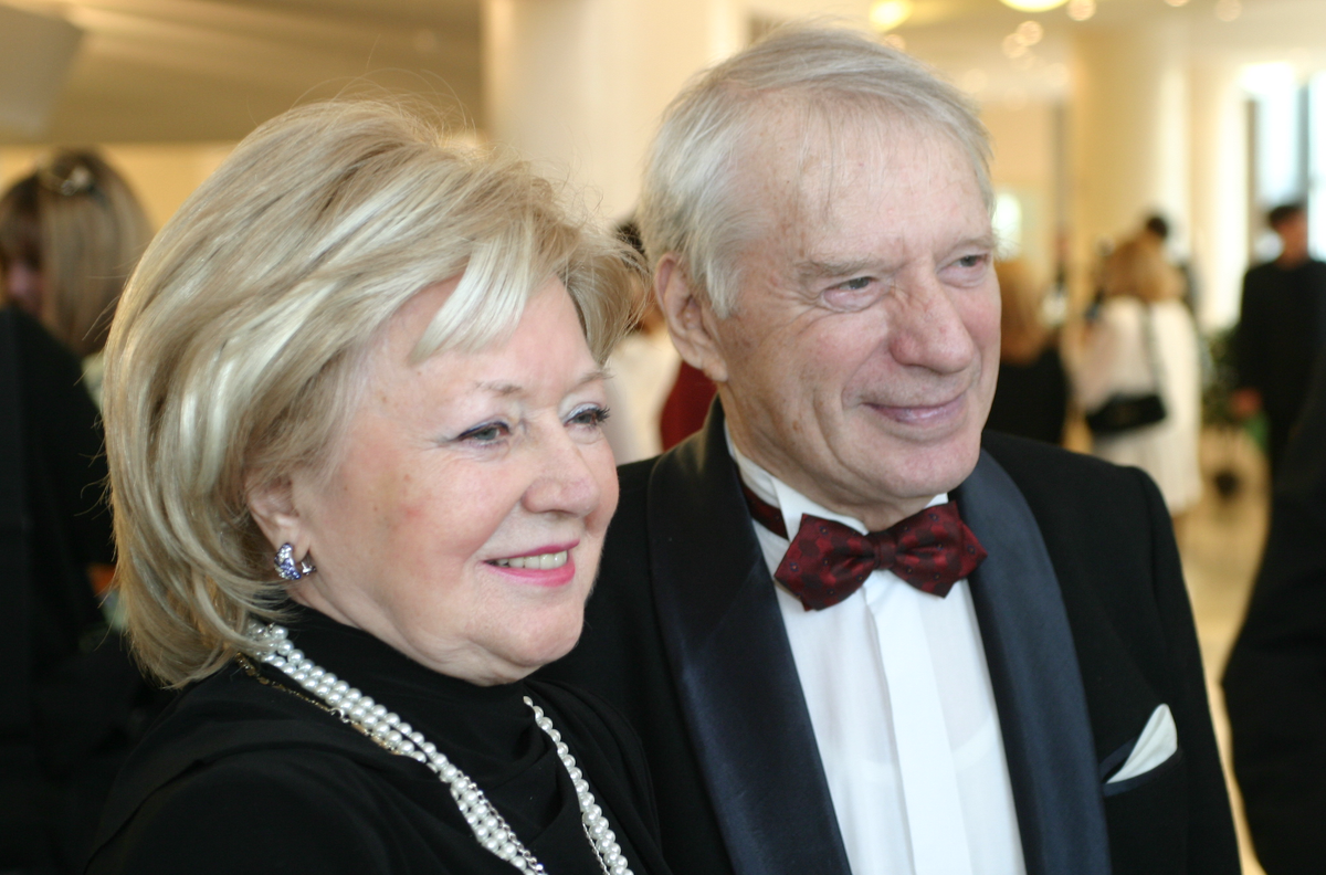 Людмила Касаткина с мужем Сергеем Колосовым!