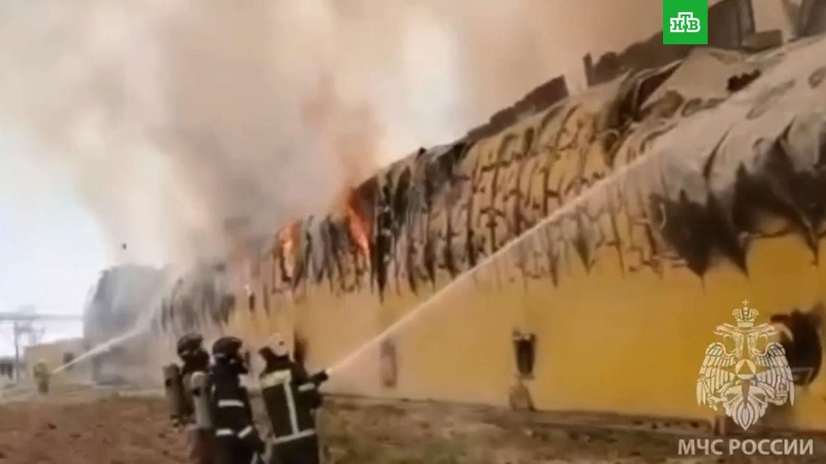    В Астраханской области загорелась птицефабрика