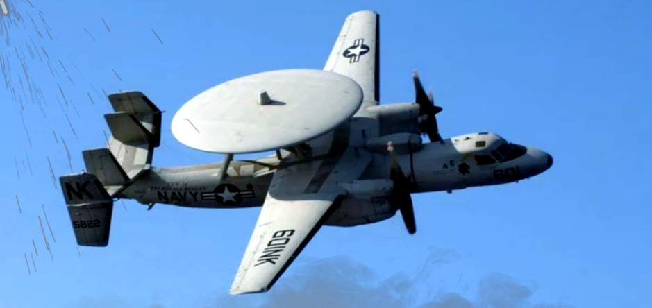 E-2С «Хокай» в небе