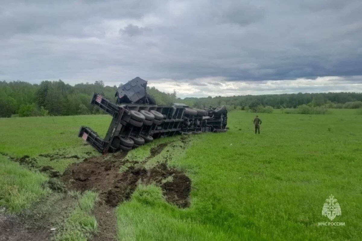    МЧС Башкирии сообщило о двух пострадавших в ДТП с техникой НАТО