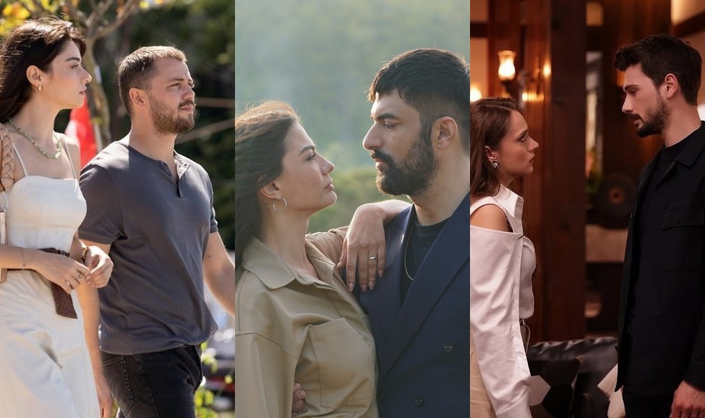 кадры из сериала "Задира", "Меня зовут Фарах" и "Безграничная любовь"