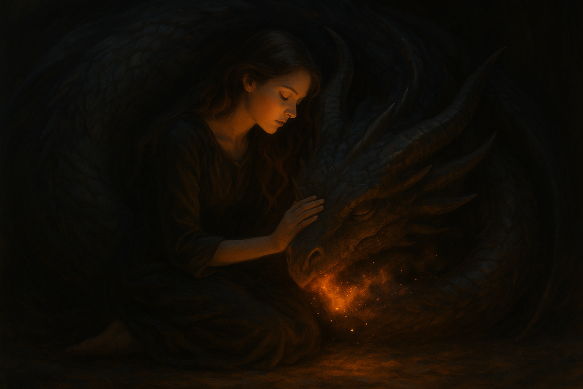 Мы называем его Внутренним Драконом. Он не выдуман, не символ. Он реальный. Просто сейчас он спит.