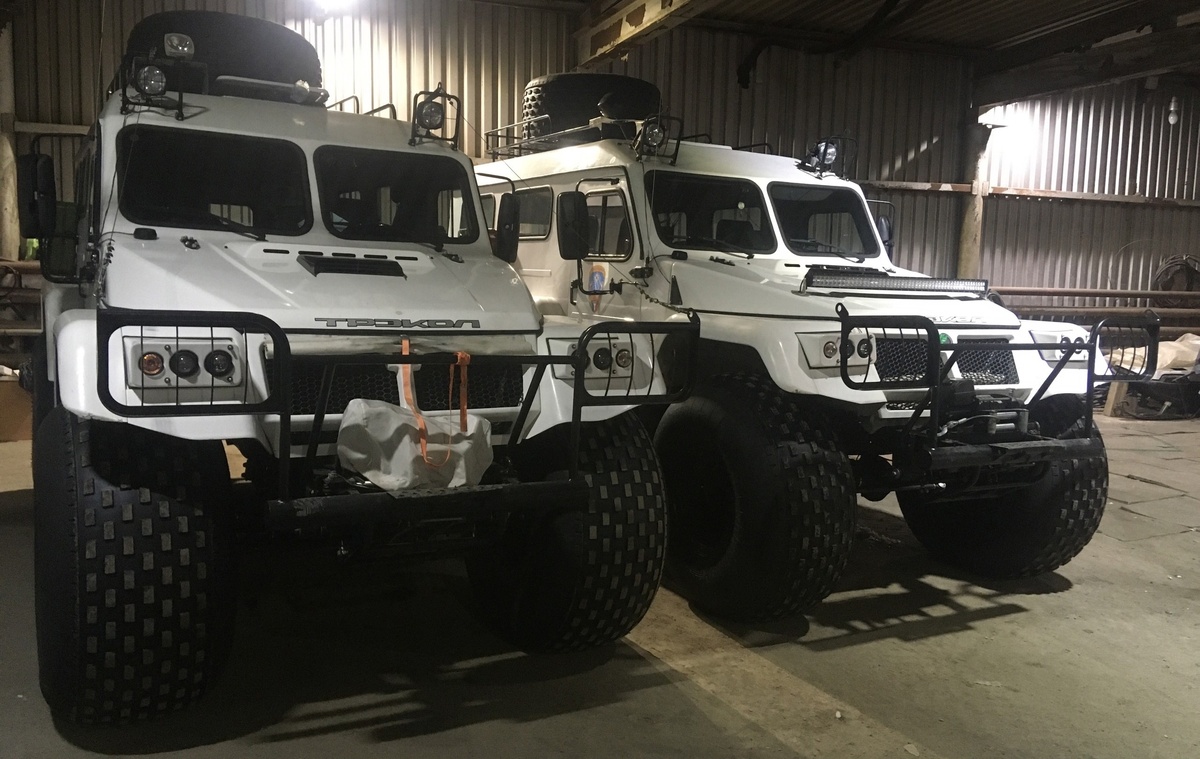 Трэкол – снегоболотоход. Фото: Виталий Лежнев