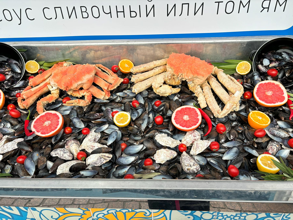 Морепродукты Сочинский рынок