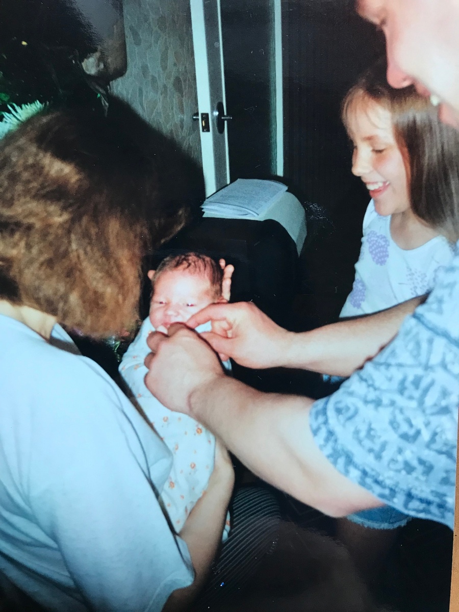 фото автора. Забрали сокровище из роддома. г.Нерюнгри республика САХА (Якутия)