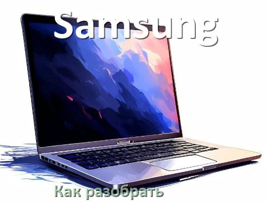 
Как разобрать ноутбук Samsung и почистить самому