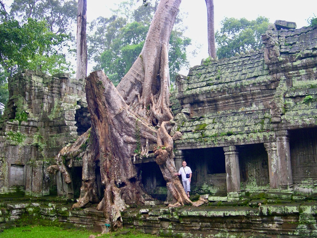Камбоджа, Храм Та Пром. Октябрь 2007 года