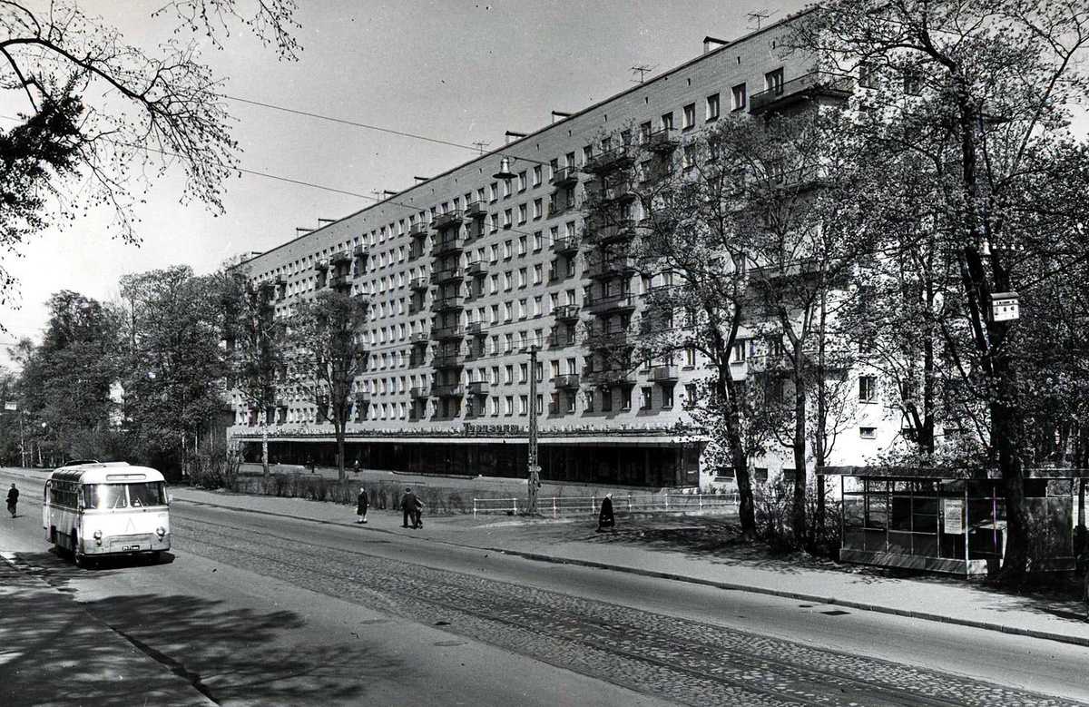 2-й Муринский проспект, 1966 г. Фото: https://vk.com/oldenspb 