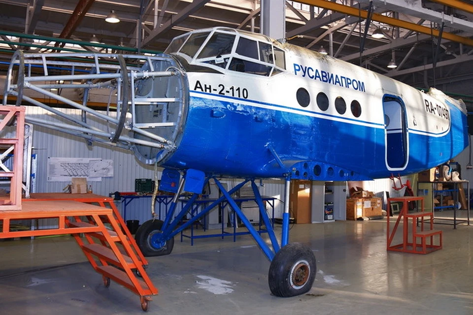 "Аннушка" на ремоторизации в Новосибирске