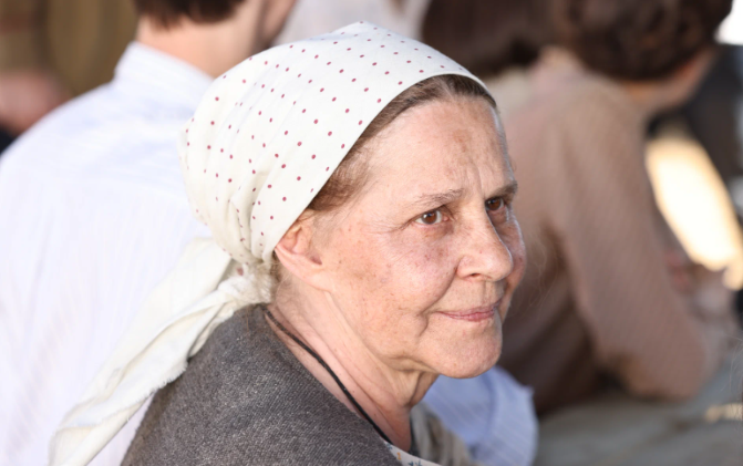 На площадке сериала.