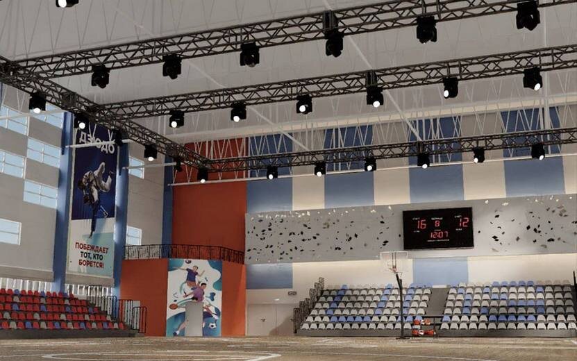  Дизайн-проект главной арены. Фото: Тимур Меджитов.