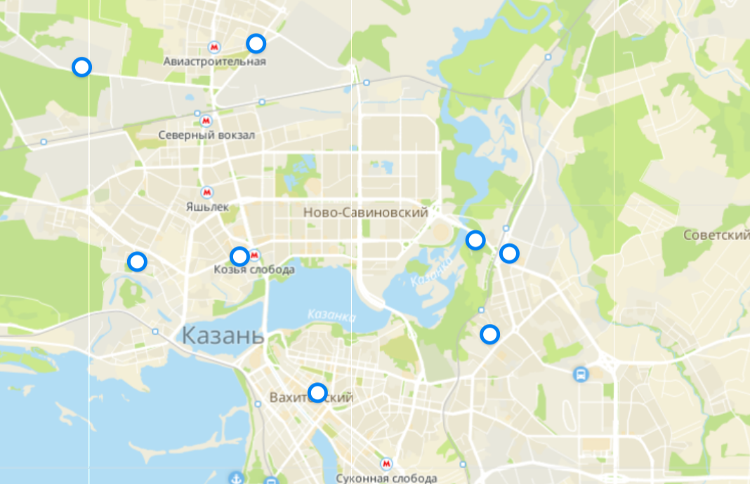 музеи на карте