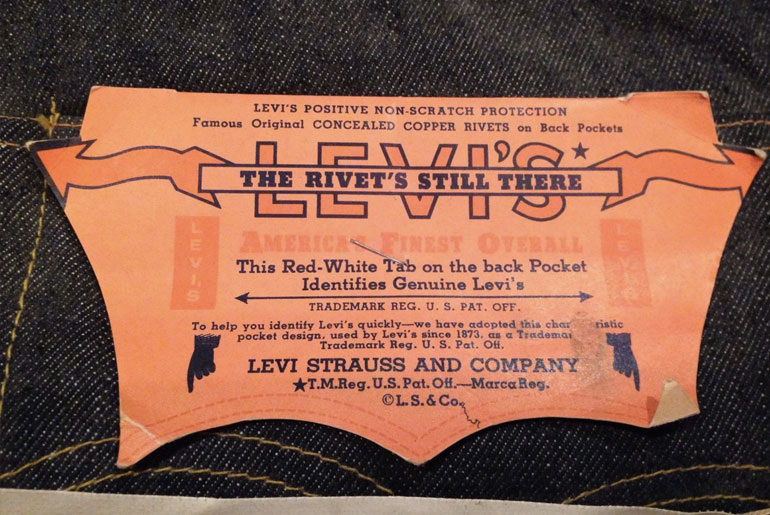 Vintage Levis 501 Big E XX