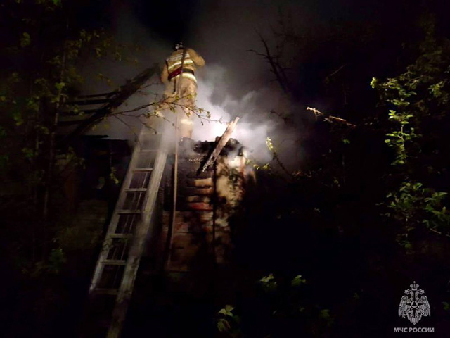 Три здания горели вчера в Тверской области