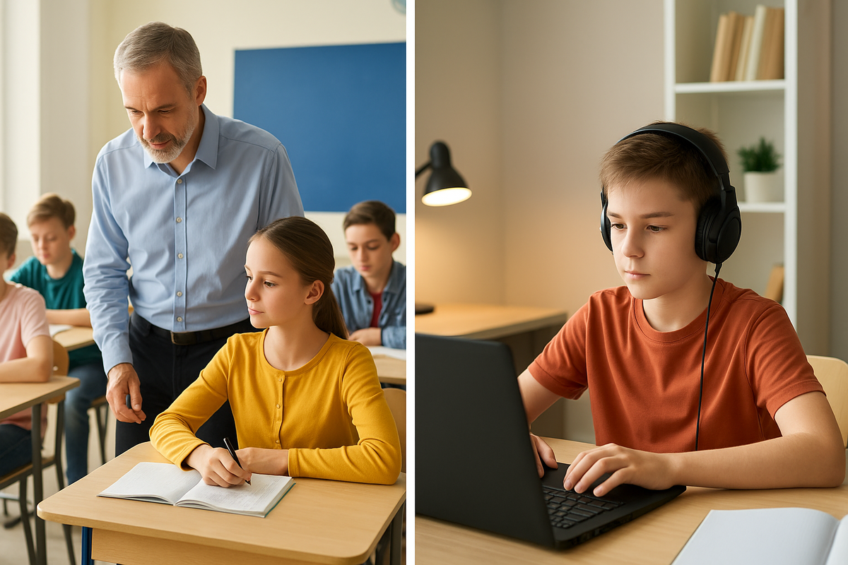 Школа или онлайн - школа