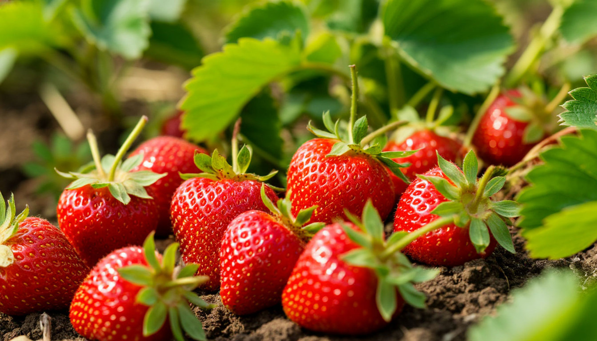 Когда собирать первый урожай клубники