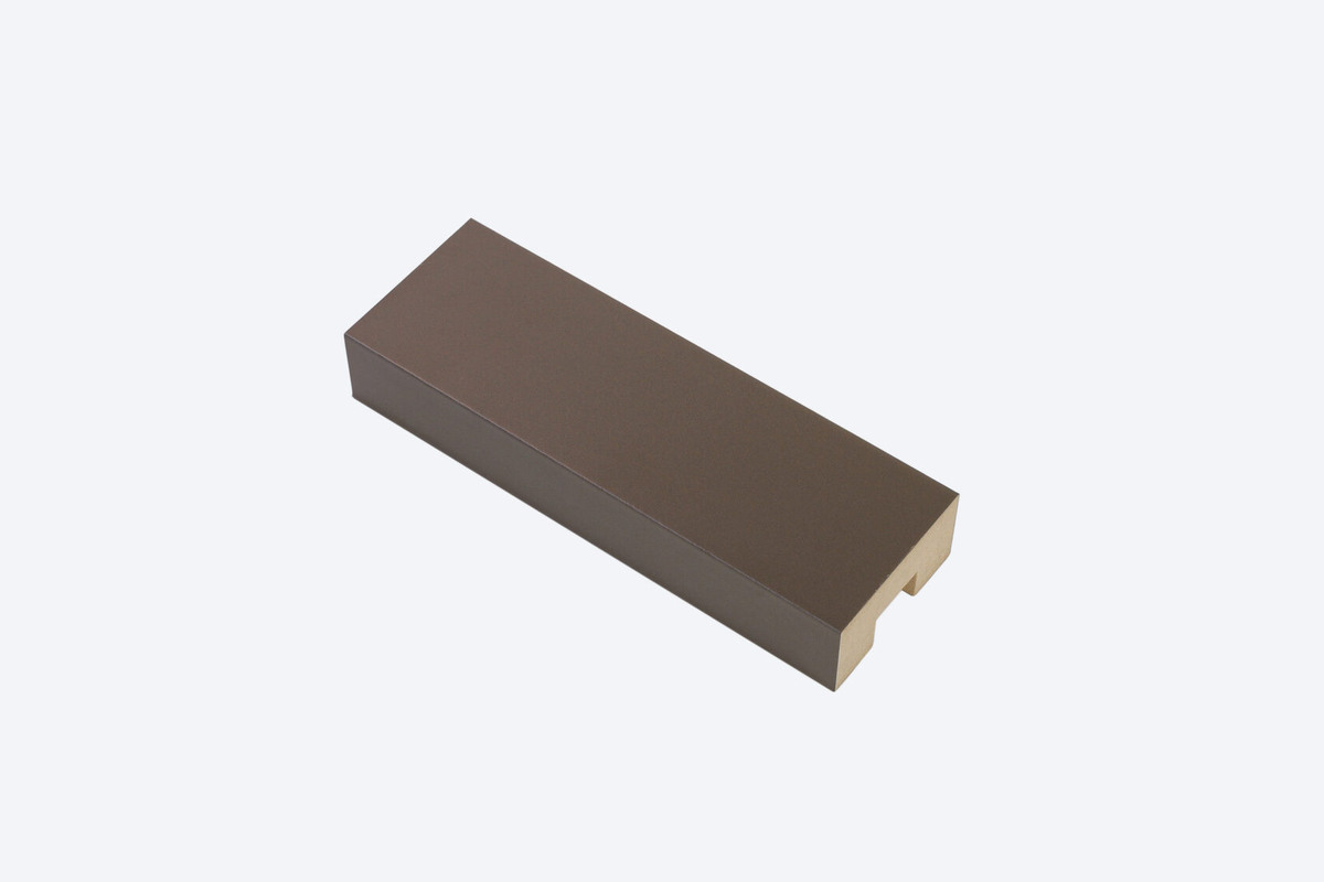 Рейка декоративная Komandor в декоре Бронза