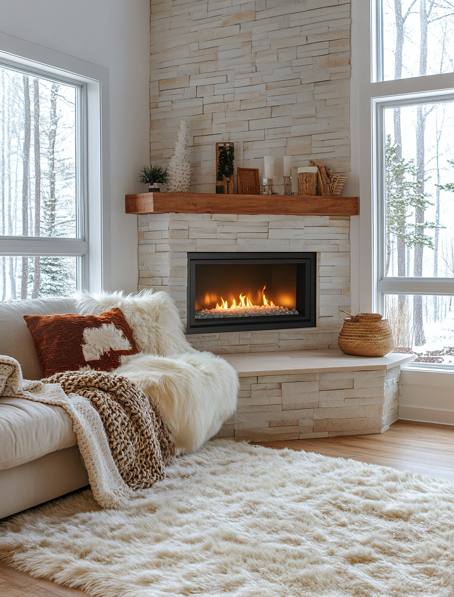    Как создать уютный интерьер с электрическим камином Stone New Corner 26: 10 эффективных советов для вашего дома Kamin