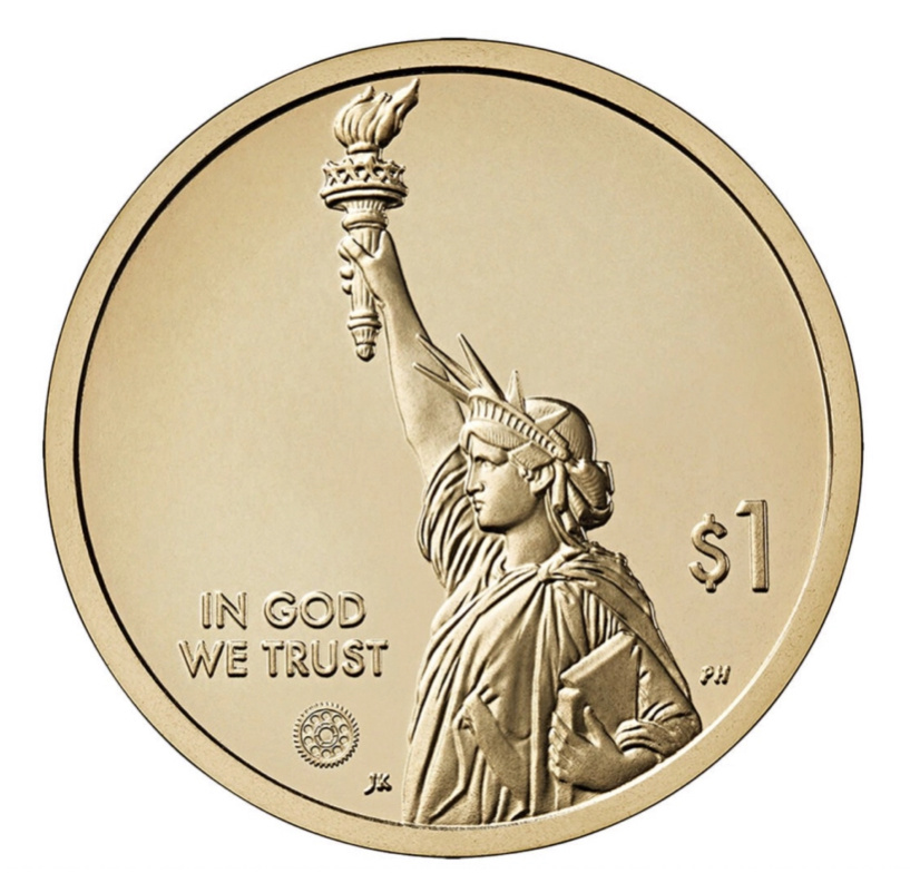 1 доллар США 2025 года (аверс). Источник: usmint.gov