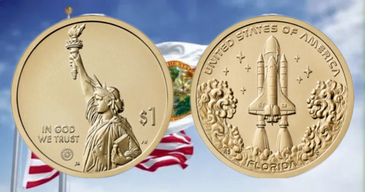 1 доллар США 2025 года «Флорида»