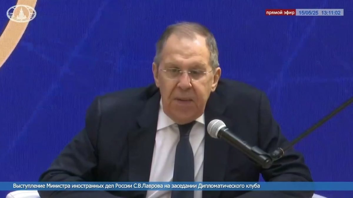    Сергей Лавров выступил на заседании Дипломатического клуба