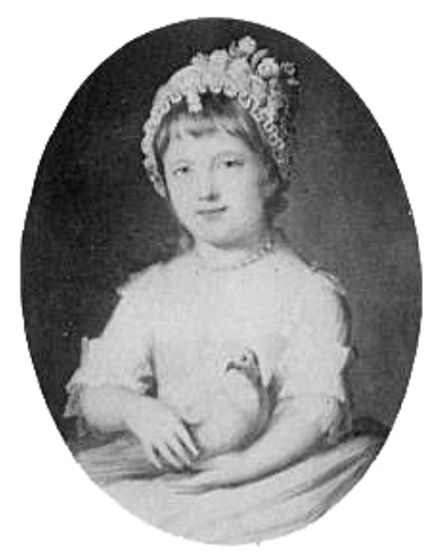 Неизвестный художник ХVIII века. Портрет Августы Кэмпбелл в детстве